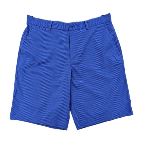 Nike Other - Nike Golf Tour Performance Mens 34 Dri Fit Blue Striped Sport Shorts 639802-404